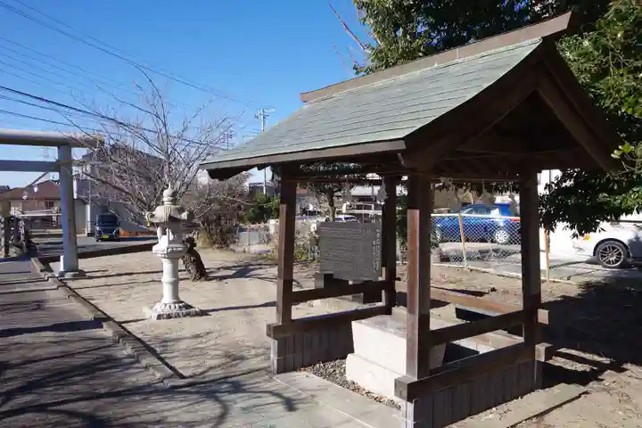 秋葉山神社の手水舎