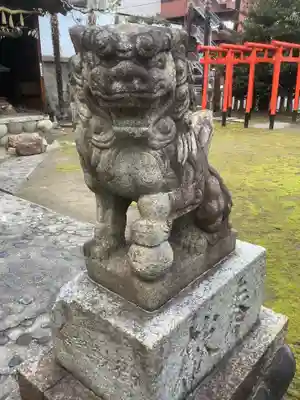 縣神社の狛犬