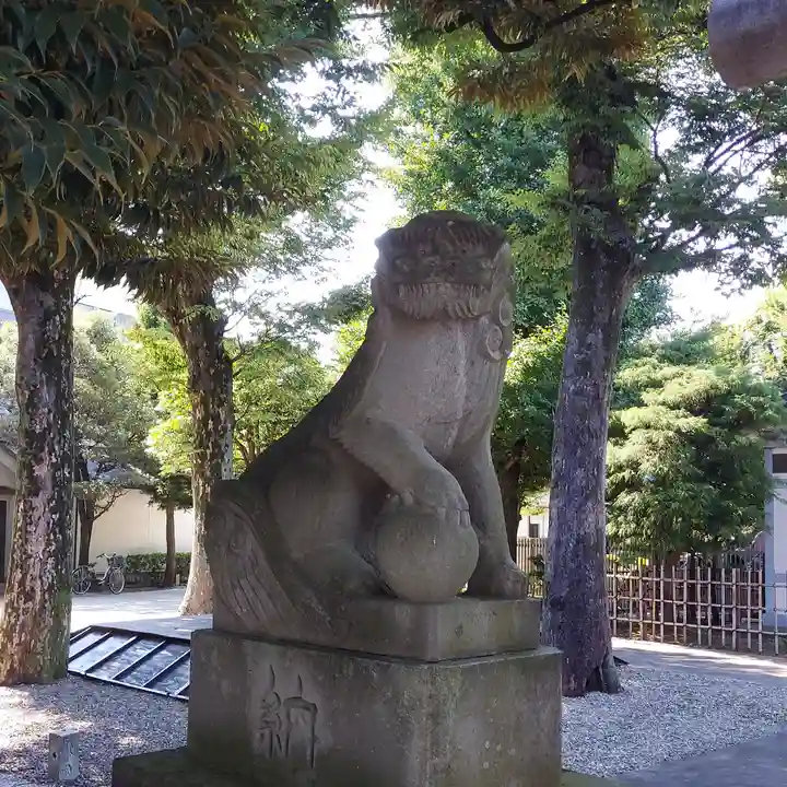 池袋氷川神社の狛犬