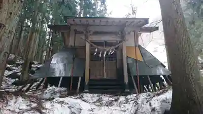 成澤不動尊神社の本殿・本堂