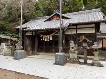 上野神社の本殿・本堂