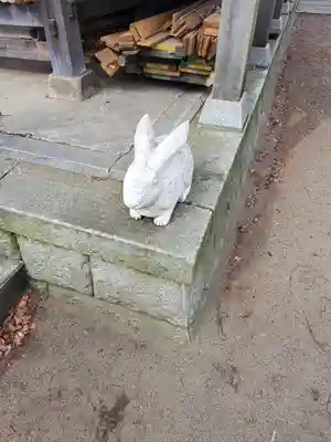 (下館)羽黒神社の狛犬