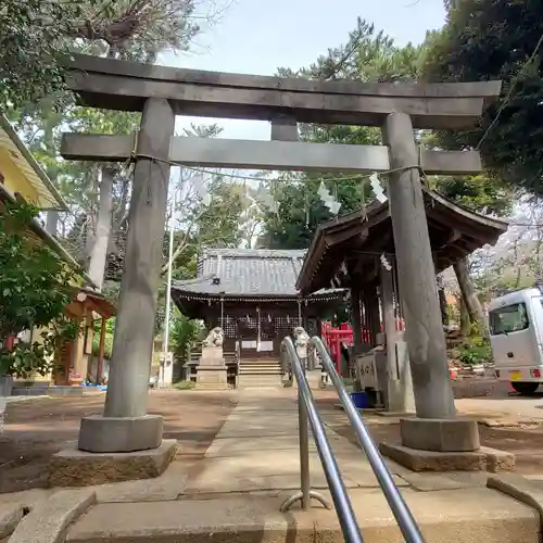 八幡神社の鳥居