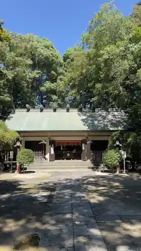 本太氷川神社の本殿