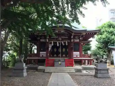 小金八坂神社の本殿・本堂