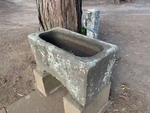 稲荷神社の手水舎