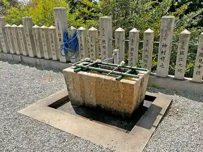 男山八幡宮の手水舎