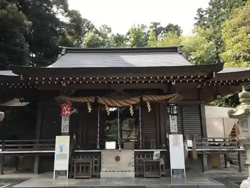 中氷川神社の本殿・本堂
