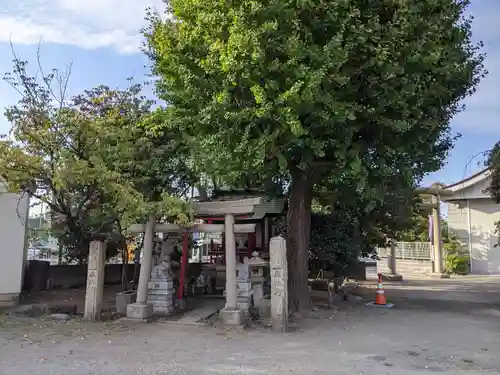 潮田神社の鳥居