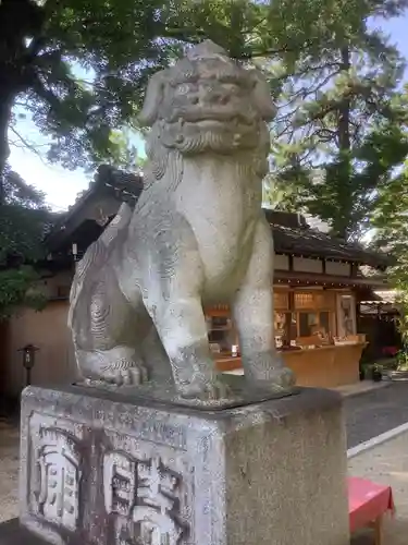 菅生神社の狛犬