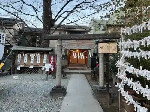 川越熊野神社の鳥居