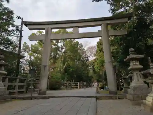 石清水八幡宮の鳥居