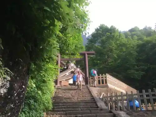 戸隠神社奥社の鳥居