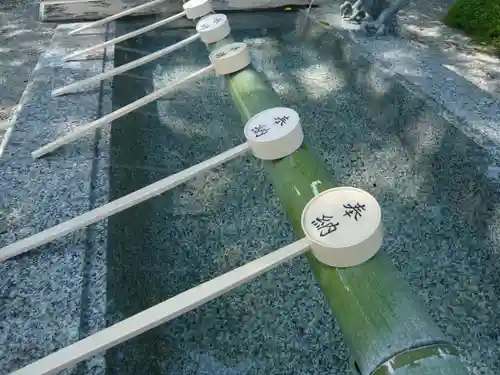 大斎原（熊野本宮大社旧社地）の手水舎