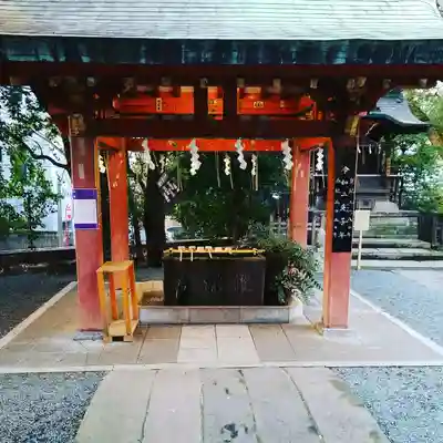 金王八幡宮の手水舎