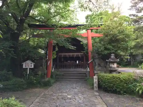 漢國神社の鳥居