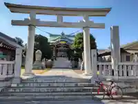 諏訪神社の鳥居