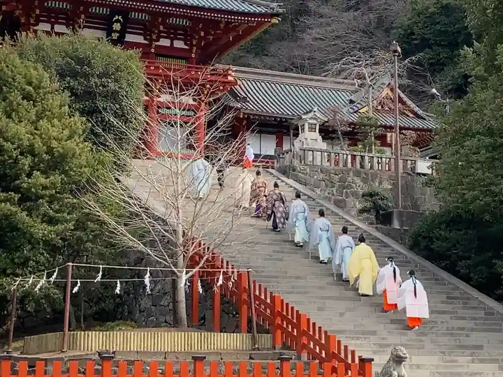 旗上弁財天社のお祭り