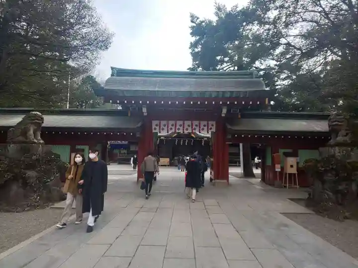 大國魂神社の山門・神門