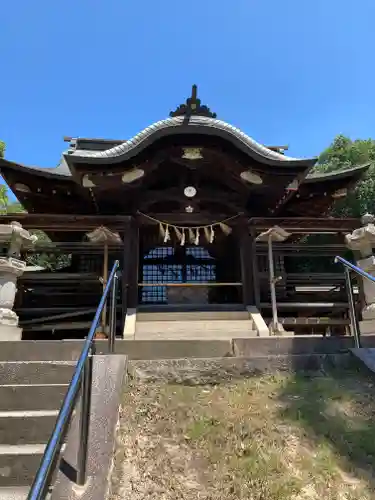備後護國神社の本殿・本堂