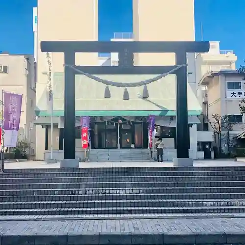 城岡神社の鳥居