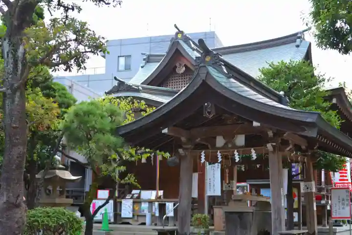 鳩森八幡神社の本殿・本堂
