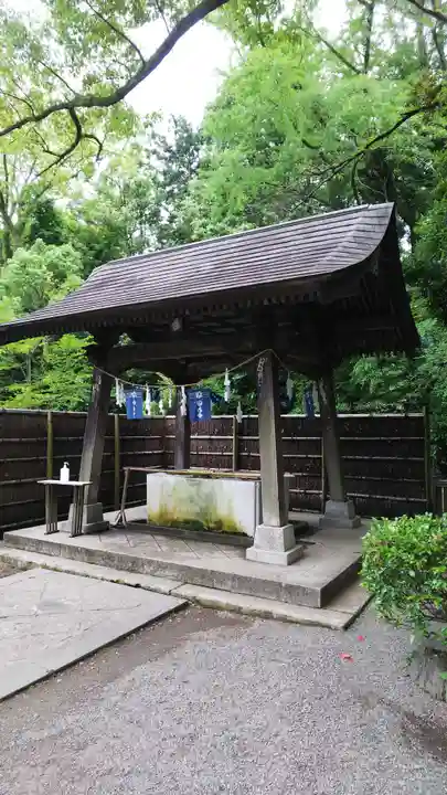 報徳二宮神社の手水舎