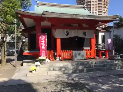 麻布氷川神社の本殿・本堂