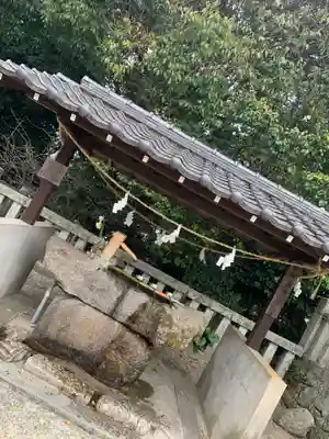 冠天満宮の手水舎