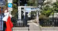 大六天神社の鳥居