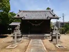 神明社の本殿