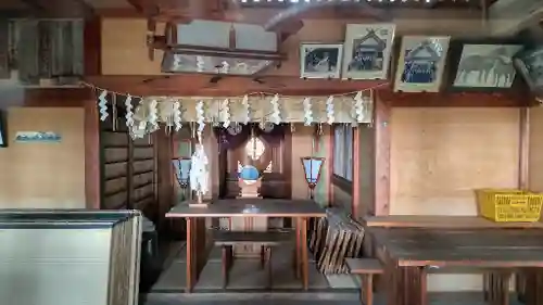 下メム神社の本殿・本堂