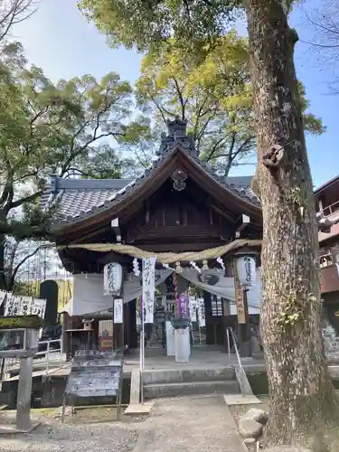 白金龍王社の本殿・本堂