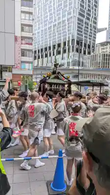 宮益御嶽神社のお祭り