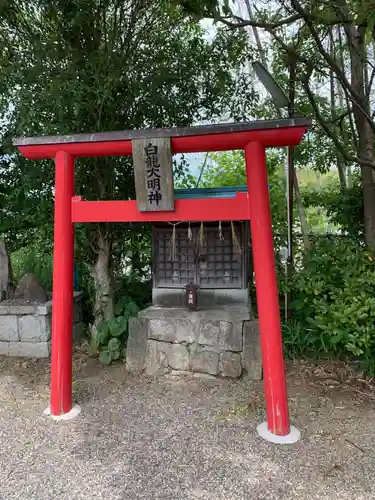 比佐豆知神社の末社