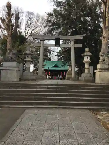 (下館)羽黒神社の鳥居