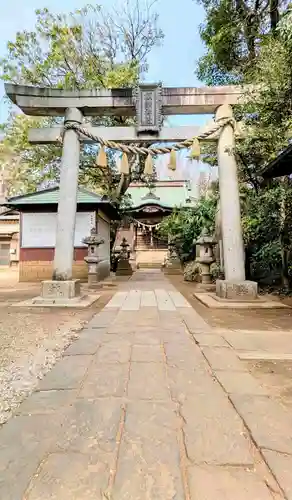 飯綱神社の鳥居