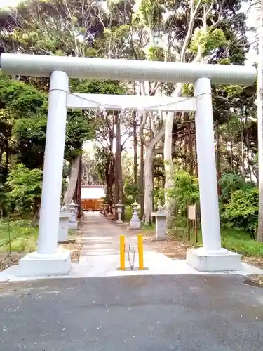 境宮神社の鳥居