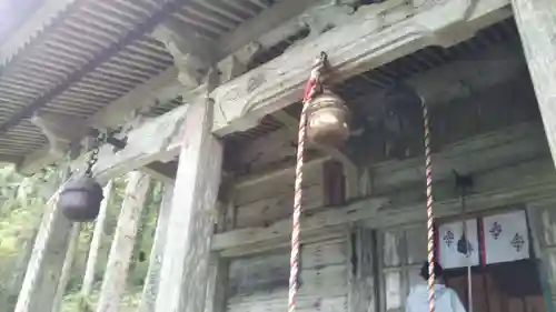 室根神社の本殿