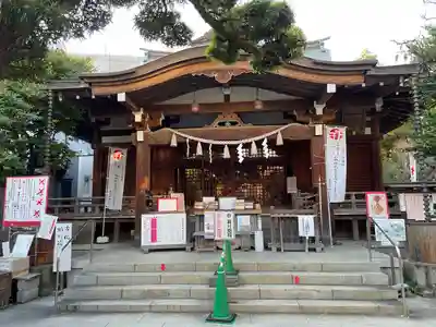 鳩森八幡神社の本殿・本堂