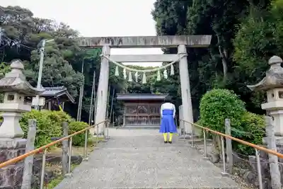 五社神社の鳥居
