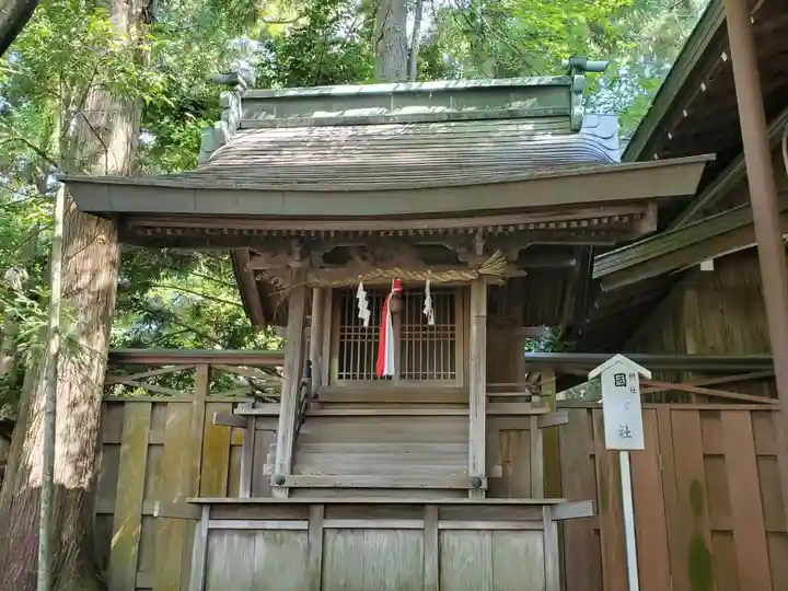 湯泉神社の末社・摂社