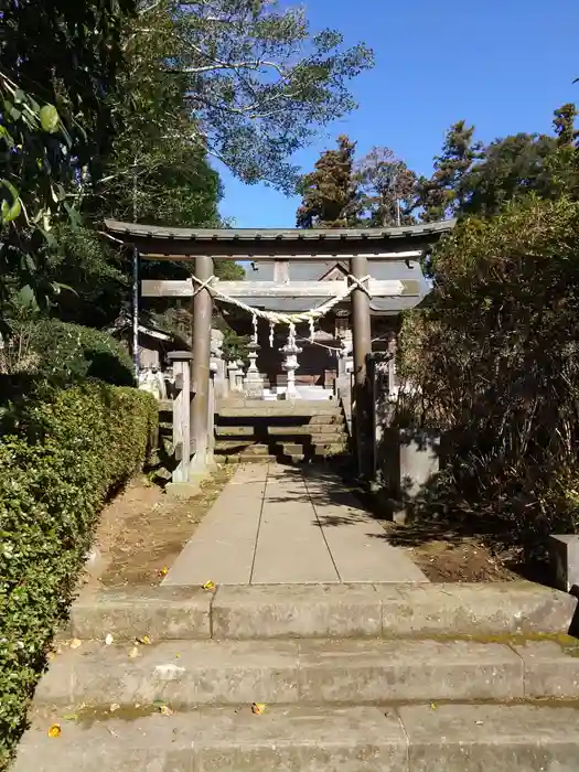 熊野神社の鳥居