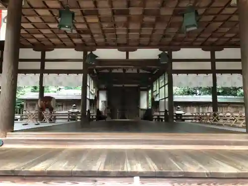 宇流冨志禰神社の本殿・本堂