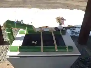 留辺蘂神社の手水舎(2025年04月05日(土) 14時42分49秒投稿)