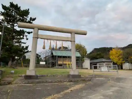 保田神社の鳥居