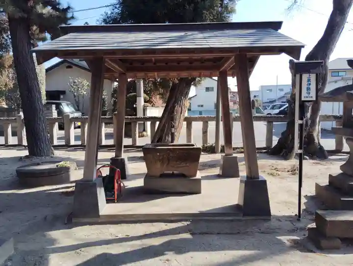 諏訪神社の手水舎