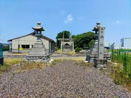 神明社（北麻績）の鳥居