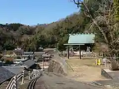 御鍬神社の景色