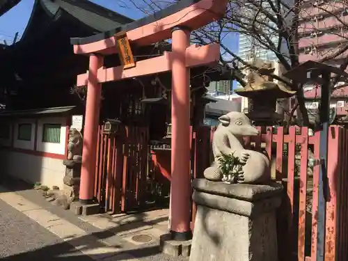 柳森神社の鳥居